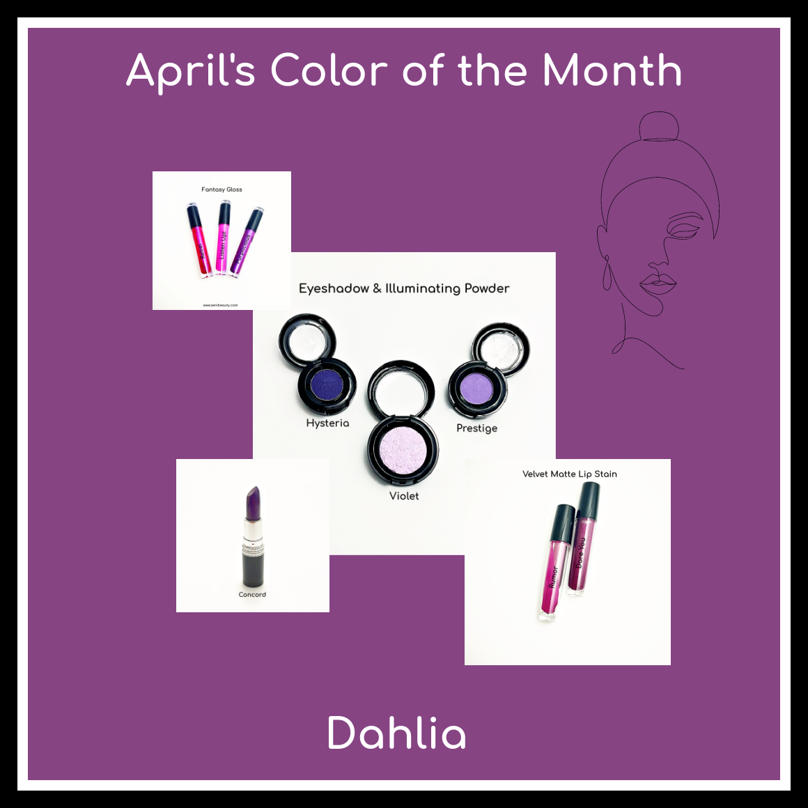 April 2022's Color of the Month is Dahlia