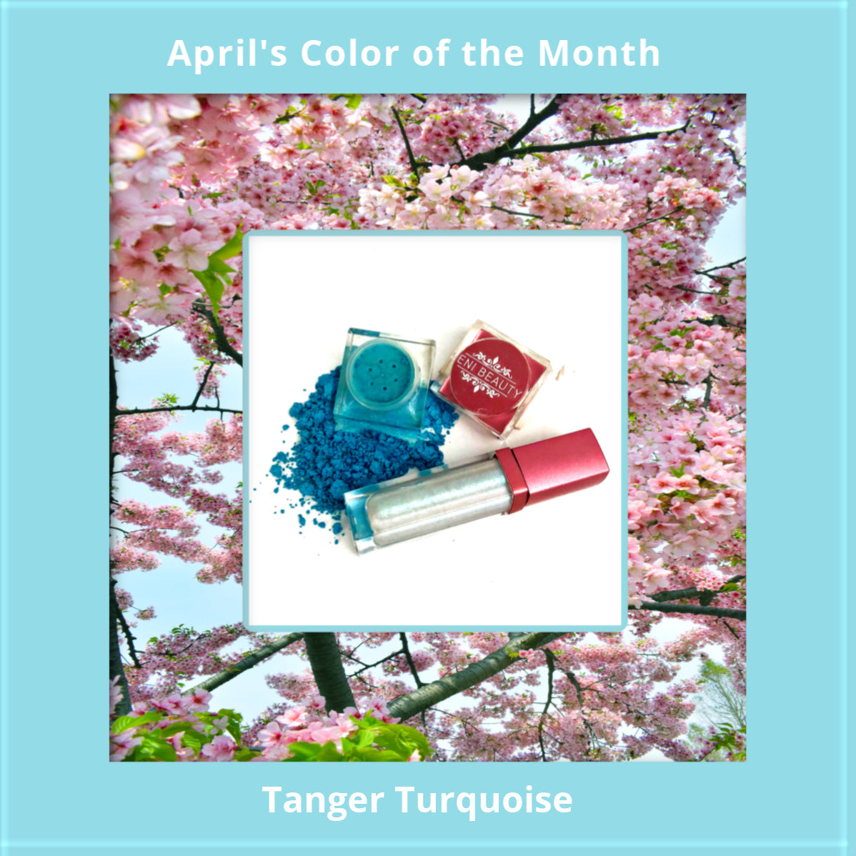 April's Color of the Month is Tanager Turquoise