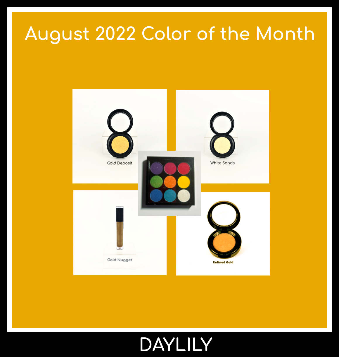 August 2022 Color of the Month is Daylily