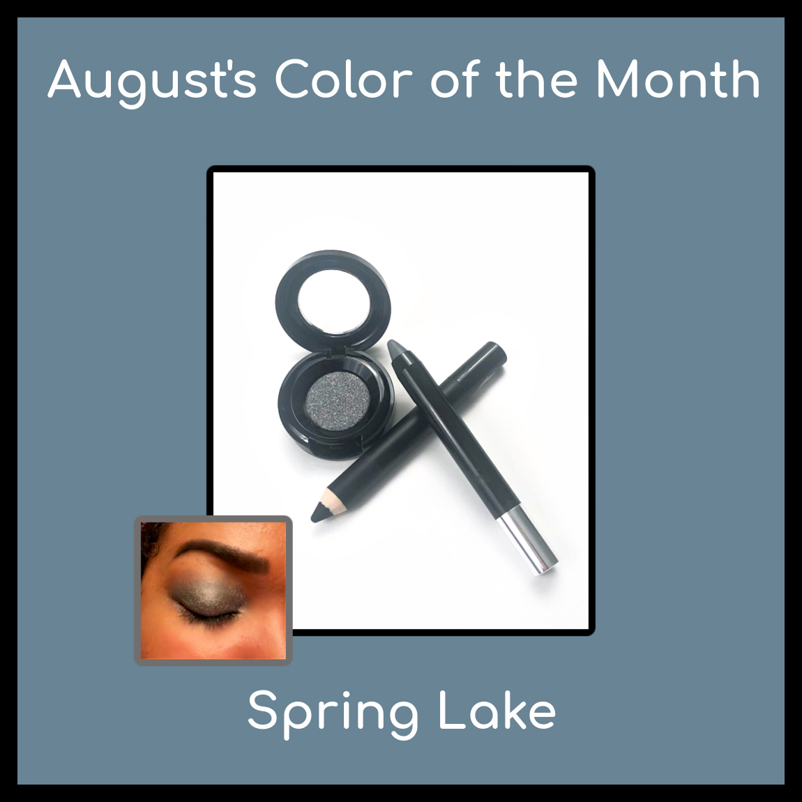 August's Color of the Month is Spring Lake