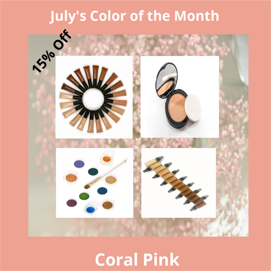 July's Color of the Month is Coral Pink