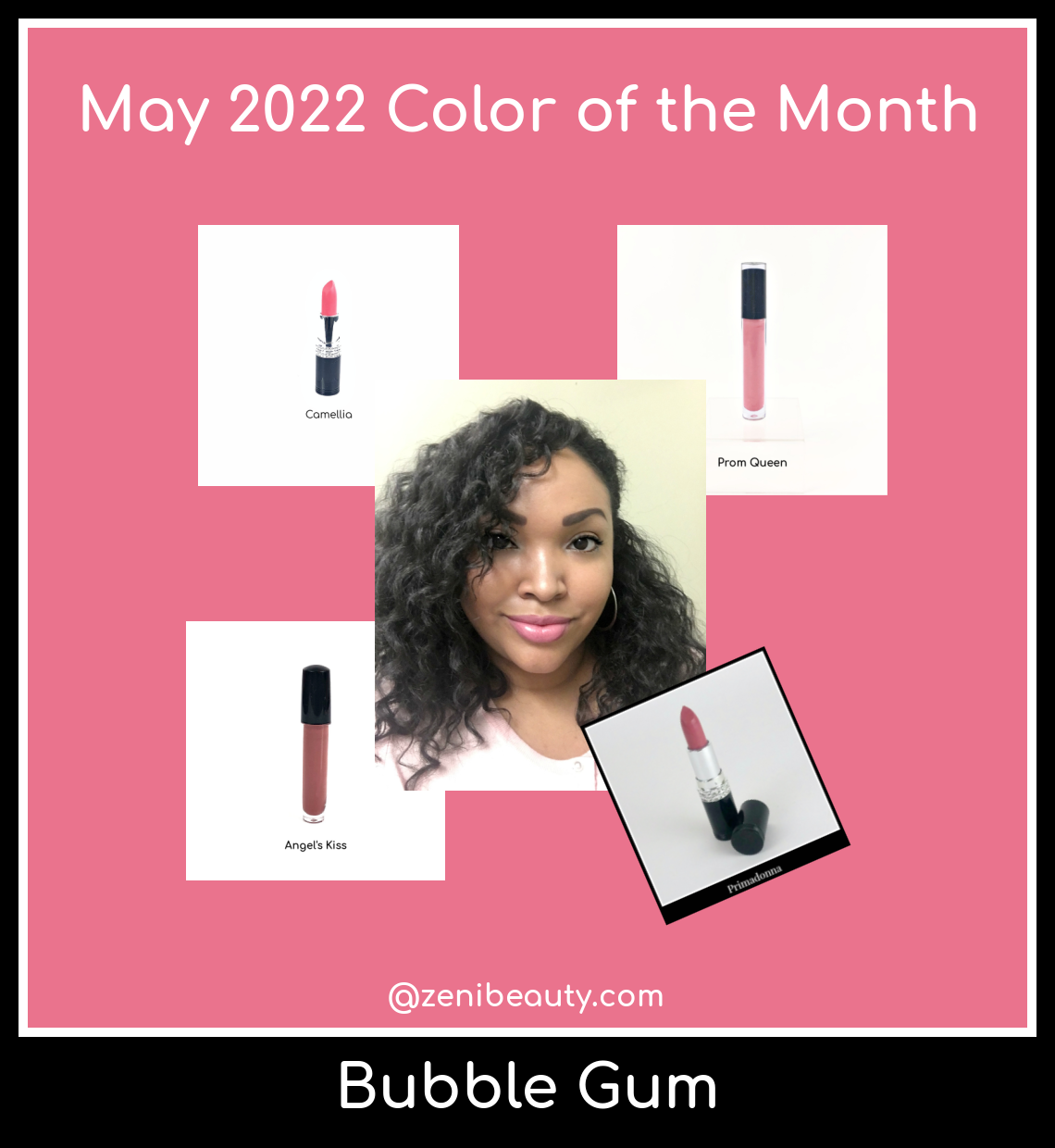 May 2022's Color of the Month is Bubble Gum