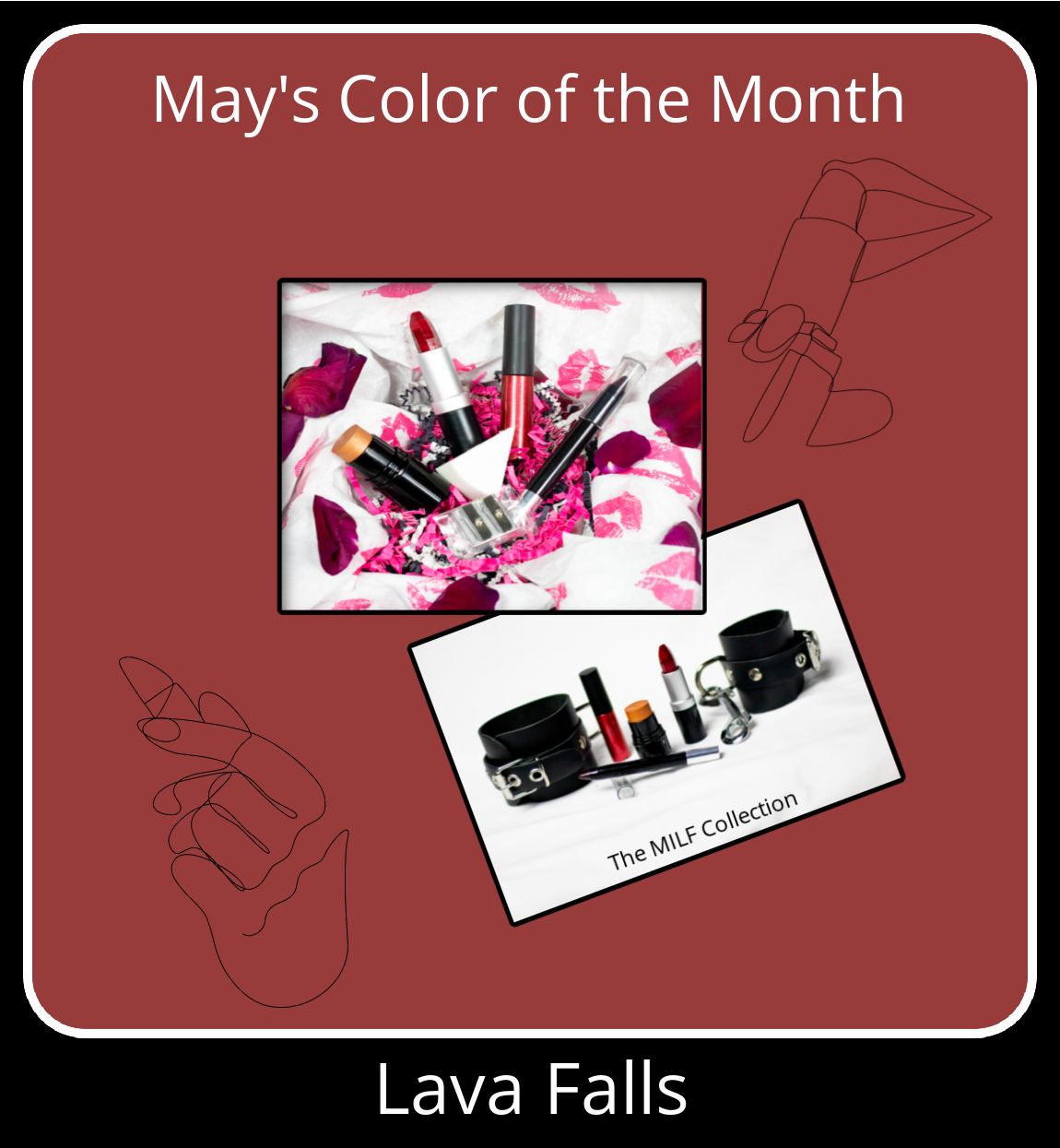 May's Color of the Month is Lava Falls