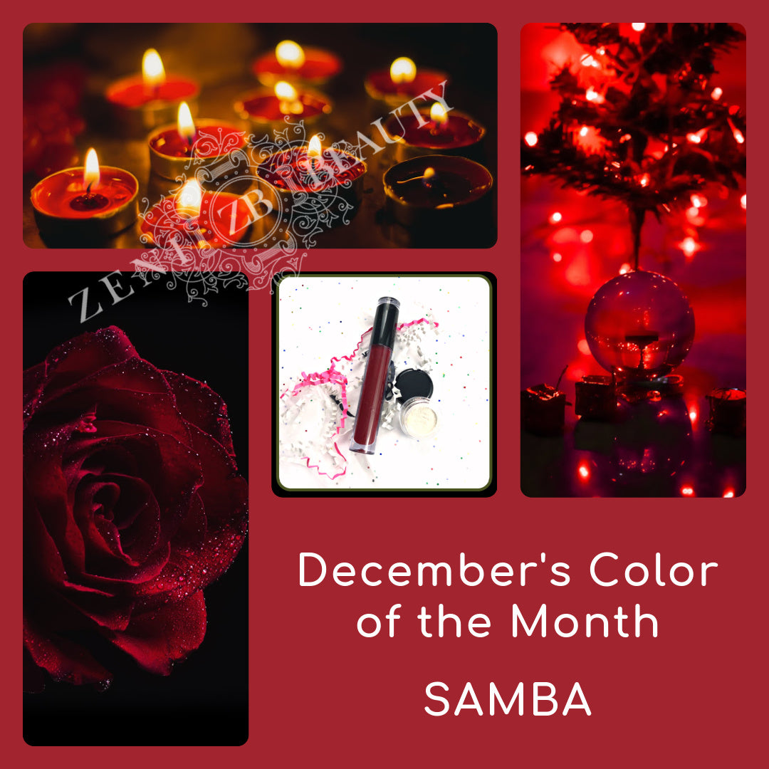 December Color of the Month is SAMBA