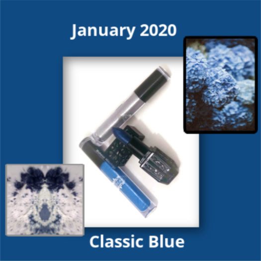January's Color of the Month is Classic Blue...