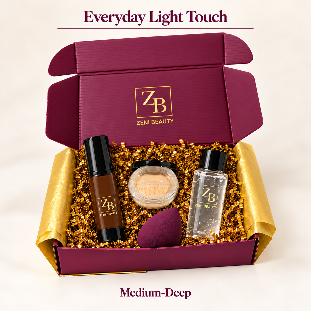 Signature Shade Experience: Everyday Light Touch